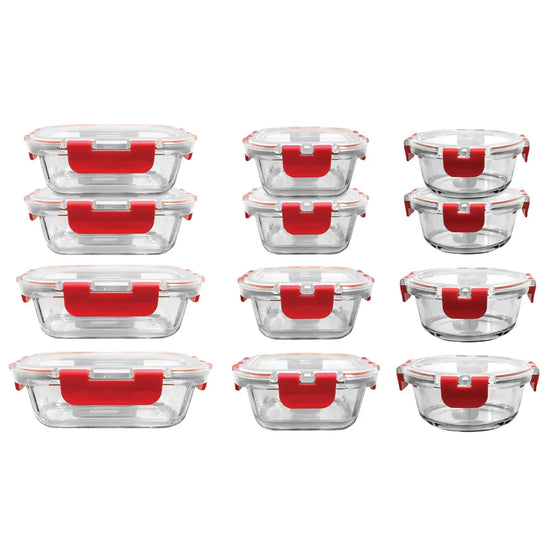 Sealassic™ 24-Piece Premium Tupperware Set