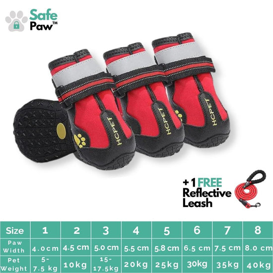 Sealassic SafePaw™ Dog Boots (4-Pack)