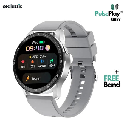 Sealassic PulsePlay™ Earbud Smart Watch