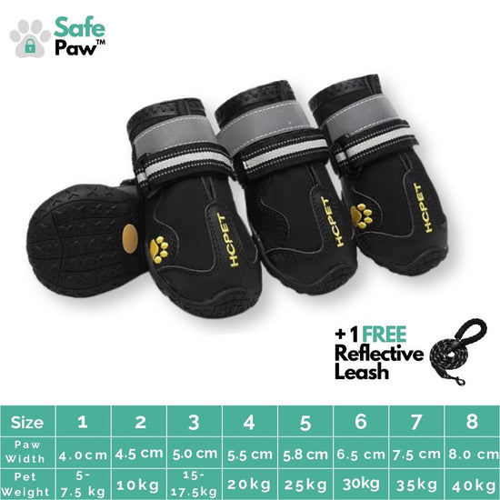 Sealassic SafePaw™ Dog Boots (4-Pack)