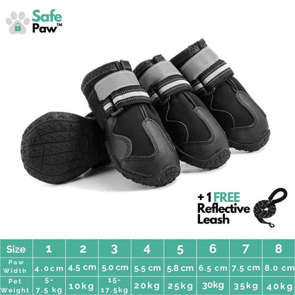 Sealassic SafePaw™ Dog Boots (4-Pack)