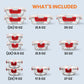 Sealassic™ 24-Piece Premium Tupperware Set
